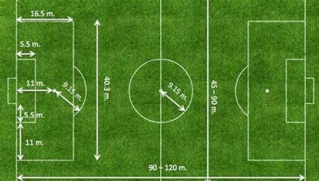 Futbol Sahalarının Standart Ölçüleri ve Özellikleri